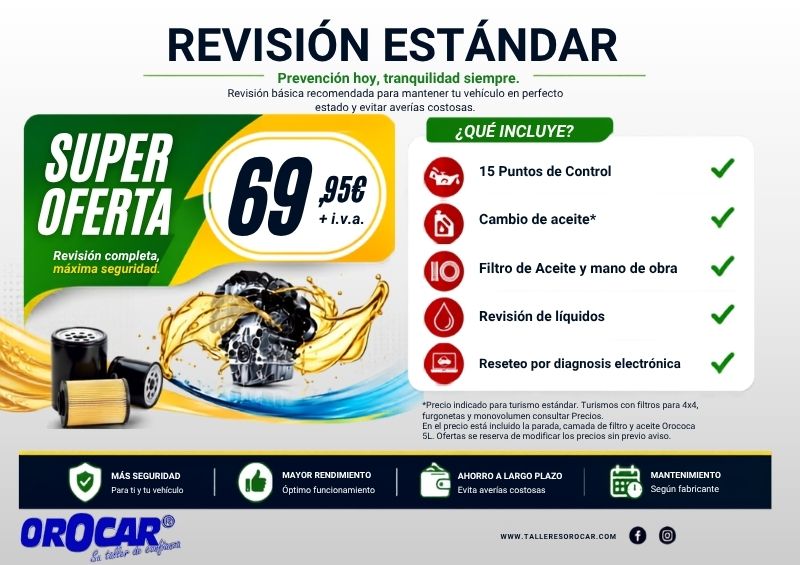 talleres orocar super oferta revision estandar