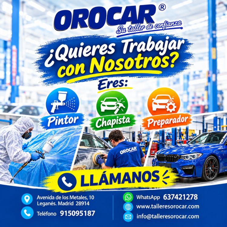 talleres orocar trabaja con nosotros